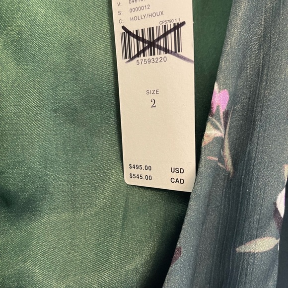 ML Monique Lhuillier Lorilei floral jumpsuit - Picture 6 of 8